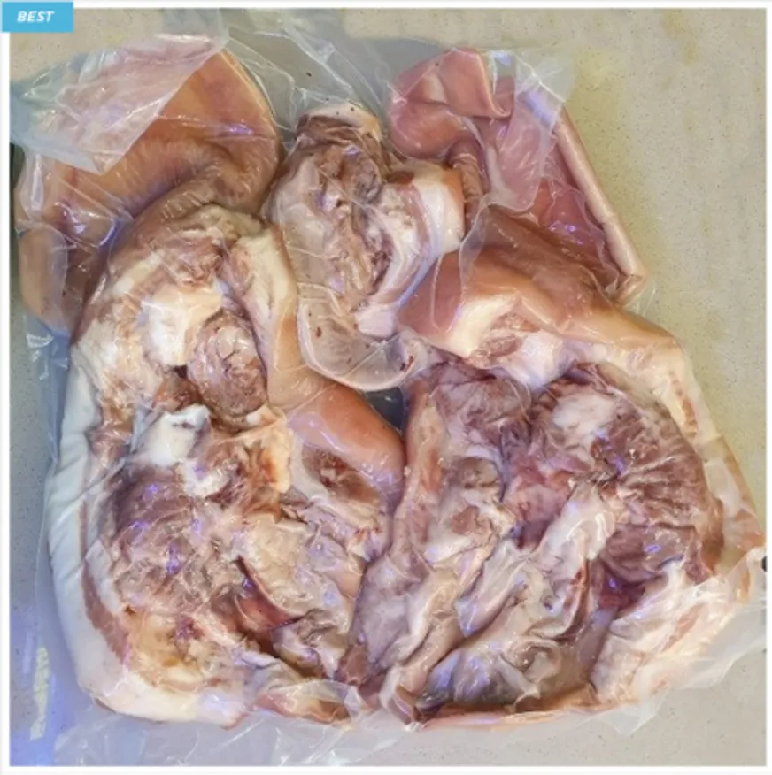 국내산 삶은 돼지머리고기 한마리 약 3kg내외 이미지