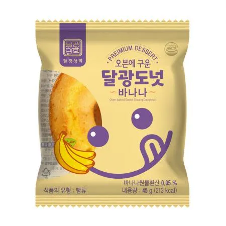 달광상회 오븐에 구운 달광도넛 바나나맛 1개입