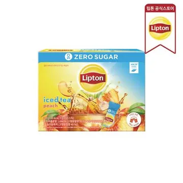 립톤 아이스티 제로슈가 복숭아 맛 60개입 1개