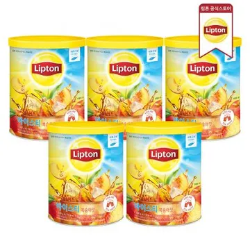 립톤 아이스티 복숭아 맛 대용량 1.5kg 5개