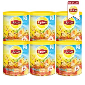 립톤 아이스티 복숭아 맛 대용량 1.5kg 6개