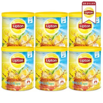립톤 아이스티 레몬 맛 대용량 1.5kg 6개