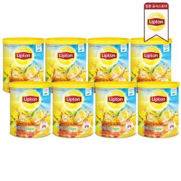 립톤 아이스티 레몬 맛 대용량 1.5kg 8개