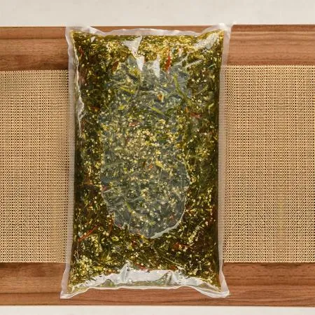 슬라이스 고추지 4kg 업소용 대용량 고추채 식당 급식 간장 장아찌 절임 밑반찬 채썬 고추 반찬 밑반찬 매콤 새콤
