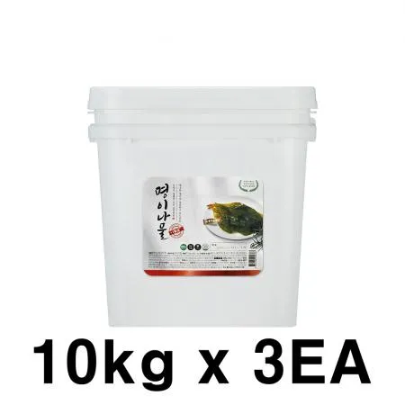 명이나물 장아찌 10kg X 3ea 명이 산마늘 업소용 대용량 절임 잎명이 반찬 수입 급식 식당