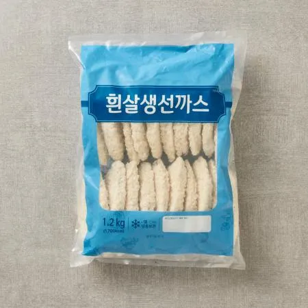 천일식품 흰살생선까스1.2kg (60g x 20개입)