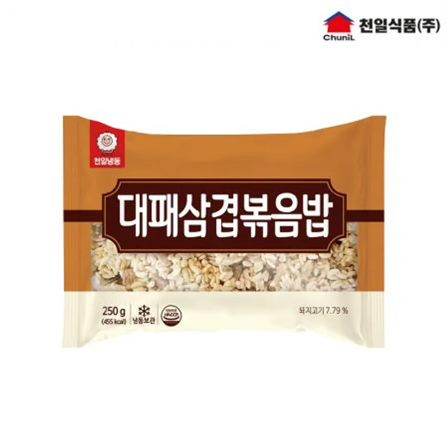 천일식품 대패삼겹볶음밥 250g 이미지
