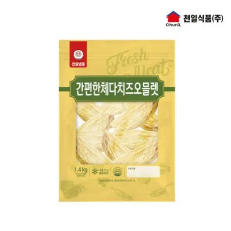 천일식품 간편한체다치즈오믈렛1.4KG (70g x 20개)