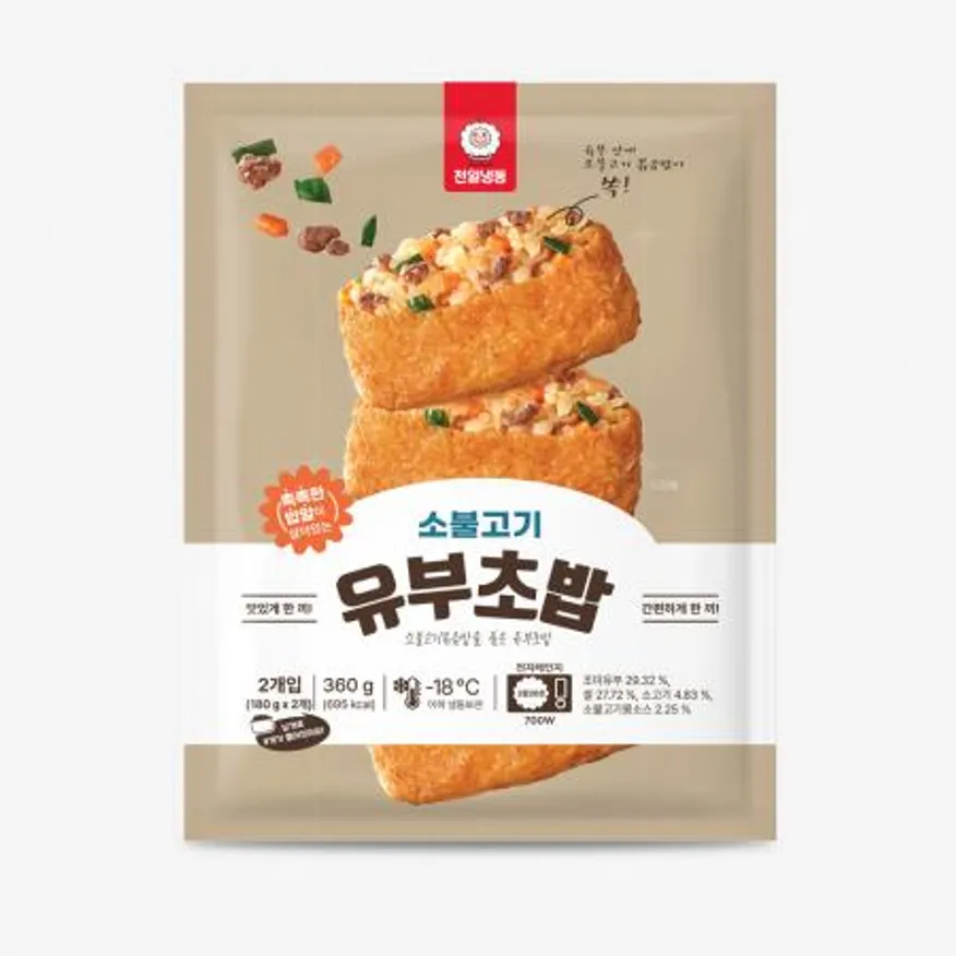 천일식품 소불고기유부초밥 360g (45g x 8개입) 이미지
