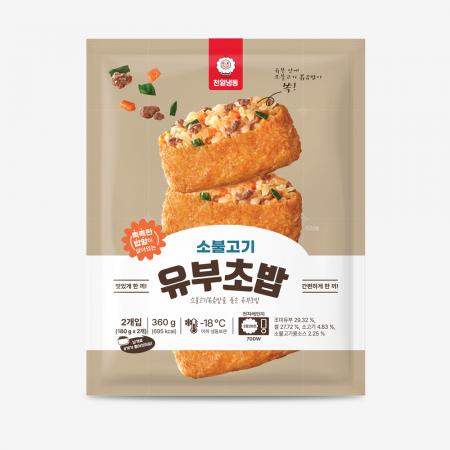 천일식품 소불고기유부초밥 360g (45g x 8개입)