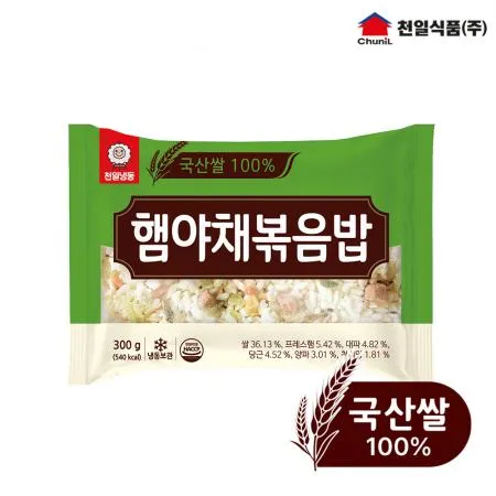 천일식품 햄야채볶음밥 300g (국산쌀)