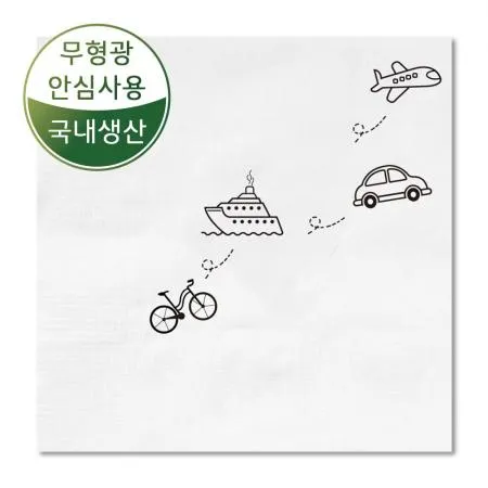 네모어스 칵테일냅킨 400매 (백색) - 떠나요