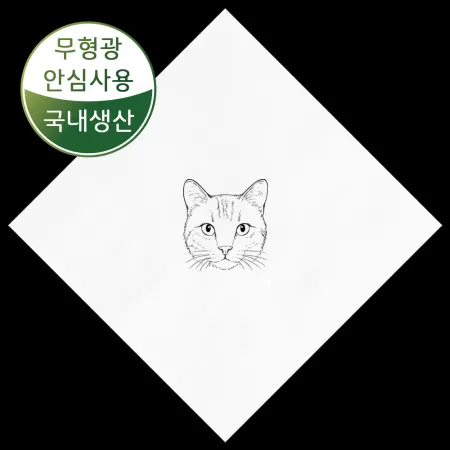 네모어스 무형광 고양이냅킨 400매 - 뱅갈