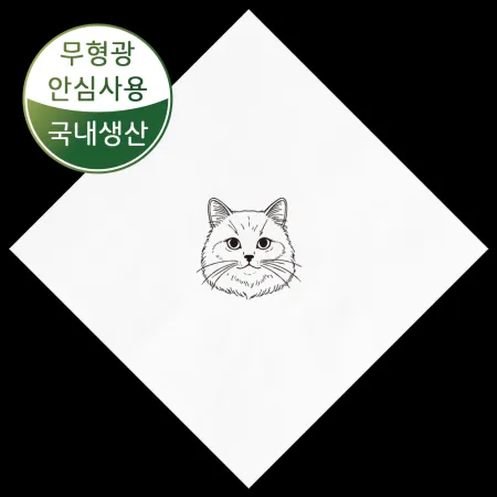 네모어스 무형광 고양이냅킨 400매 - 페르시안