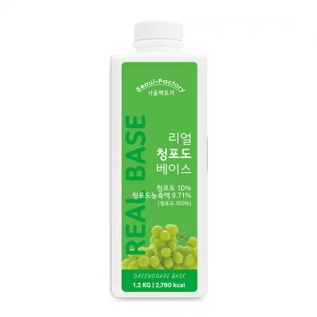 서울팩토리_리얼 청포도 베이스_1.2kg/EA
