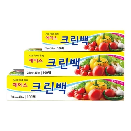 크린위생백(대) 100매  30*40