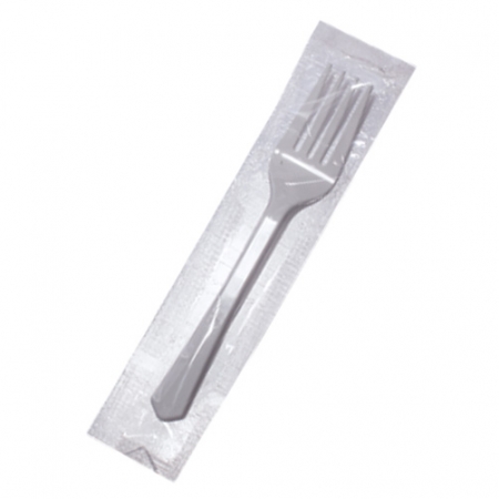 하이그린_일회용포크(개별,흰색,15.5mm)