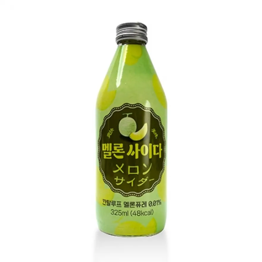 선인_멜론사이다_325ml*12ea/BOX 이미지