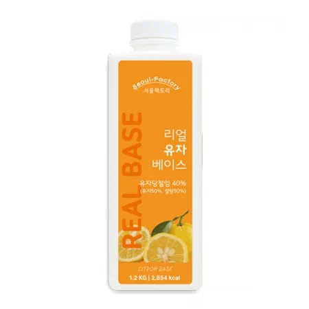 서울팩토리_리얼 유자 베이스_1.2kg/EA