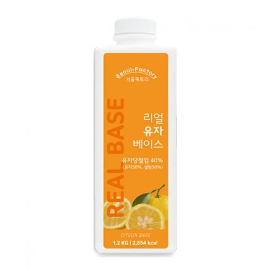 서울팩토리_리얼 유자 베이스_1.2kg/EA 이미지