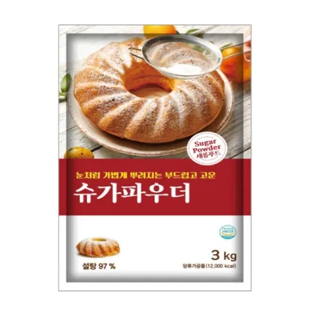 새롬푸드_슈가파우더(3kg)