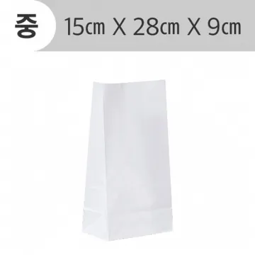 (중)각대봉투 화이트(15*9*28)