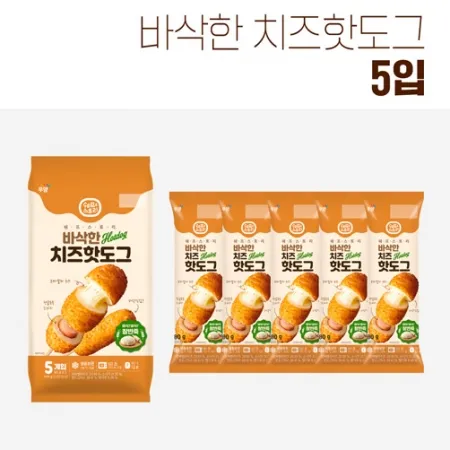 우양_바삭한 치즈핫도그