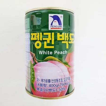 펭귄 백도(통조림)