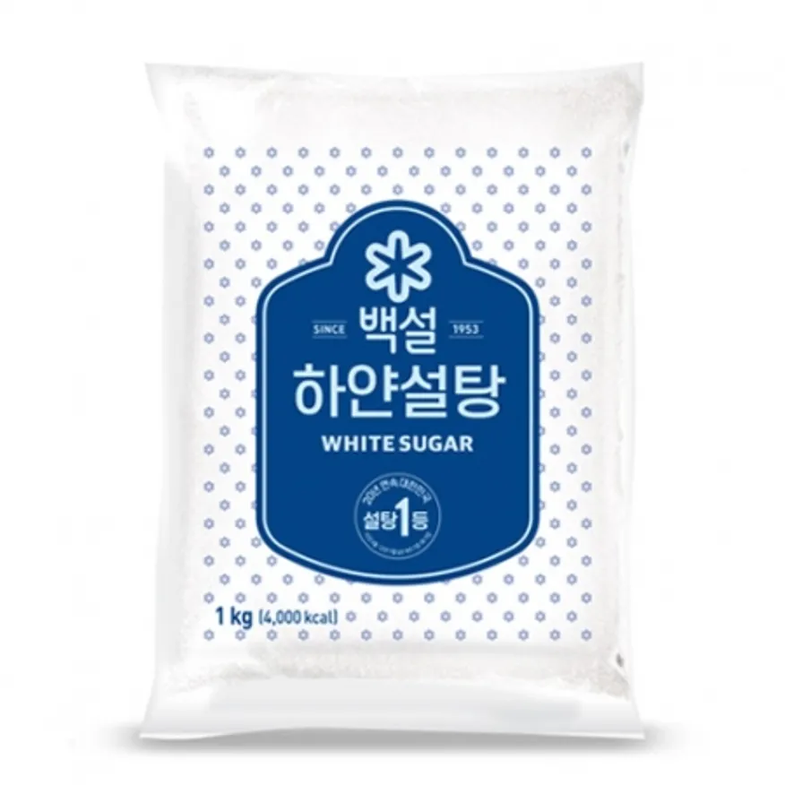 백설 하얀설탕 이미지