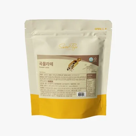 스위트페이지_곡물라떼파우더_800g/EA