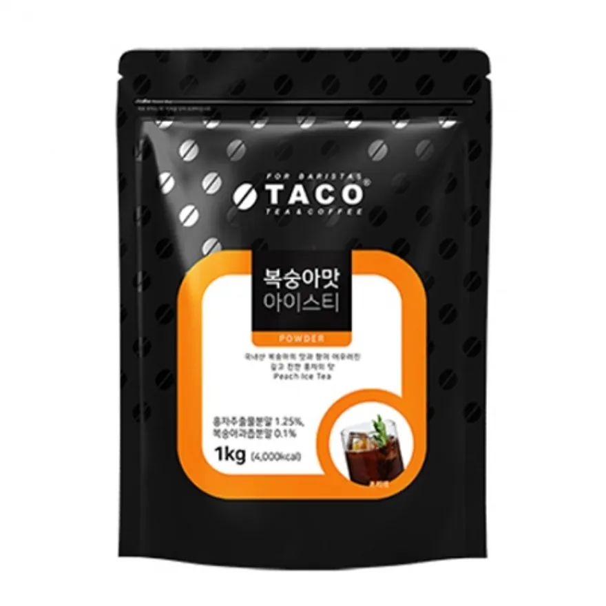 타코_복숭아 아이스티 파우더_1kg/EA 이미지