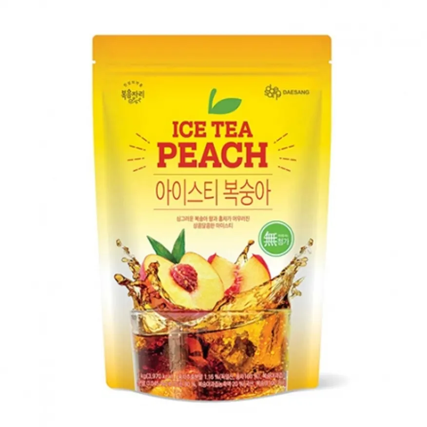 복음자리 아이스티 복숭아 파우더 이미지