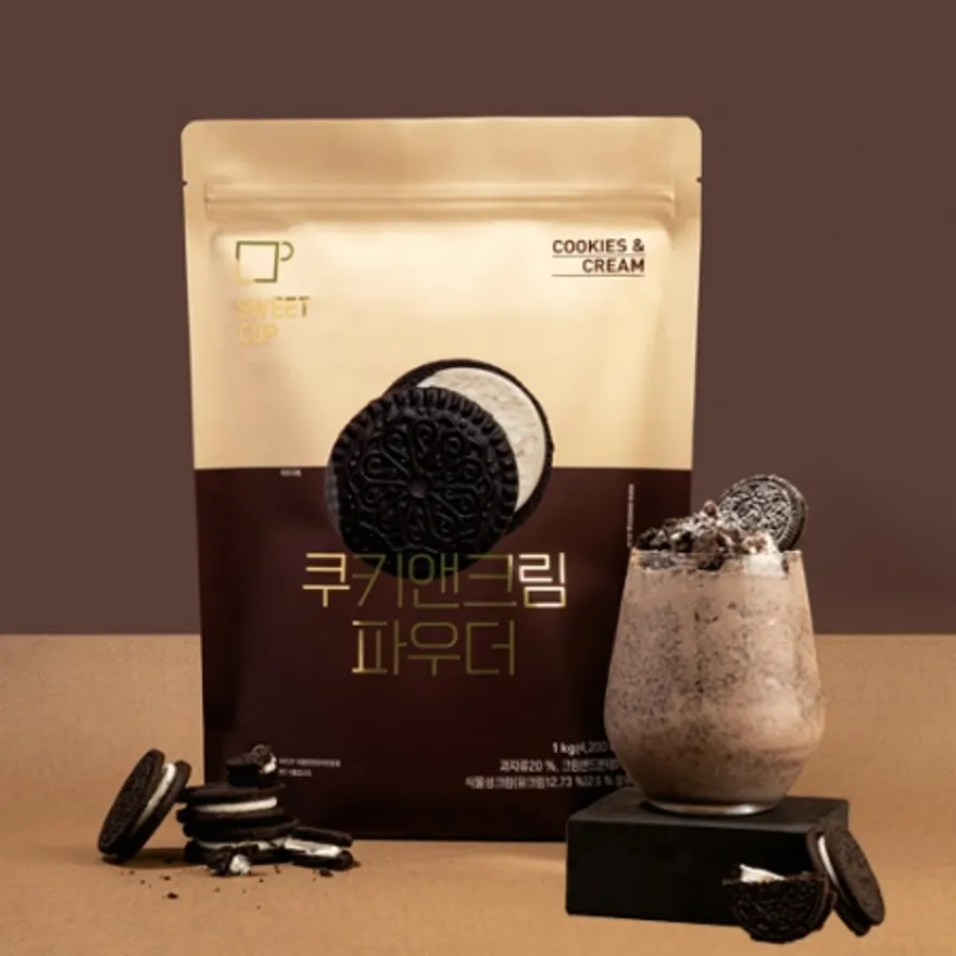 (스위트컵)쿠키앤크림 파우더 이미지