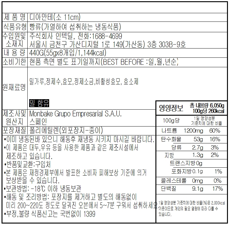 상품정보제공고시