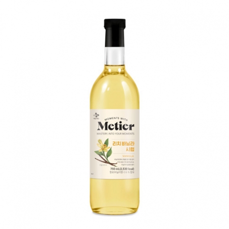 메티에 리치바닐라시럽