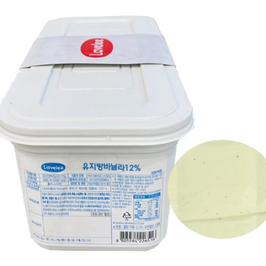 라벨리_프리미엄바닐라 아이스크림_4L/EA 이미지