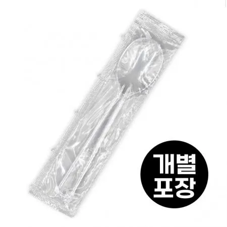 하이그린_일회용스푼(개별/투명/12mm)