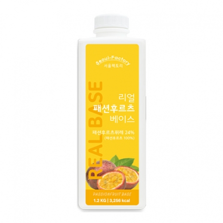 서울팩토리_리얼 패션후르츠 베이스_1.2kg/EA