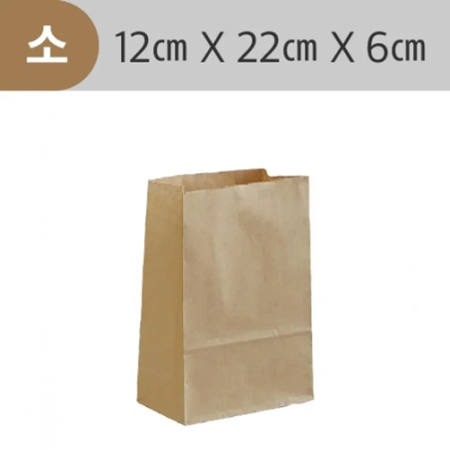 (소)각대봉투 갈색(12*6*22) 이미지