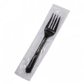 하이그린_일회용포크(개별,검정,15.5mm)