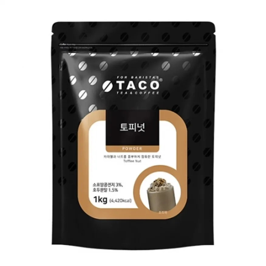 타코 토피넛 프라페믹스 이미지