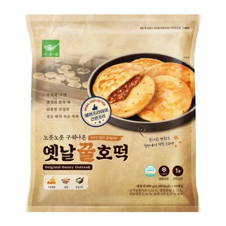사옹원_옛날꿀호떡_80g*10ea/pk 이미지