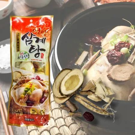 늘봄 삼계탕재료 티백(국산) 90g
