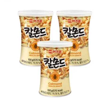 머거본 칼몬드 100g x 3개