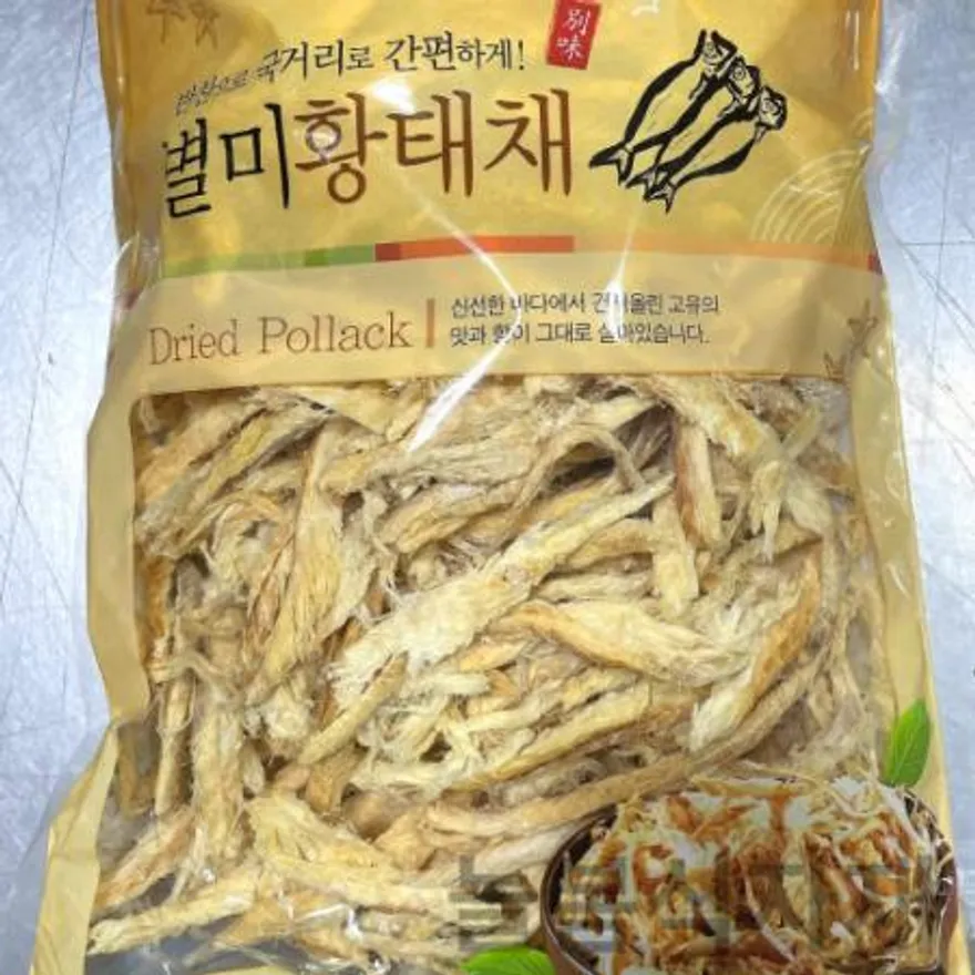 늘봄 황태채 500g (러시아/중국가공) 이미지