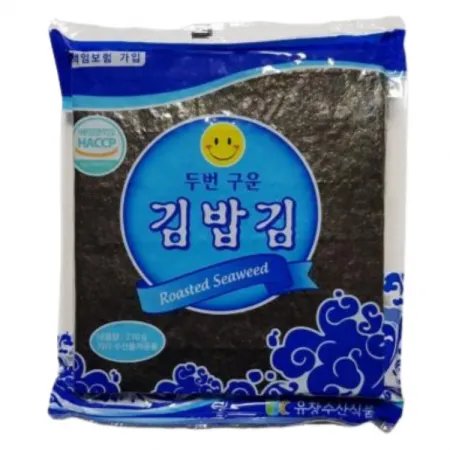 유창 두번 구운 김밥김(일반) 230g 100매