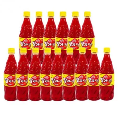 오뚜기(오쉐프) 딸기시럽 1kgx15ea