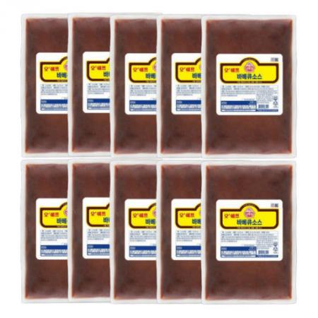 오뚜기 오쉐프 바베큐소스 1kgx10ea