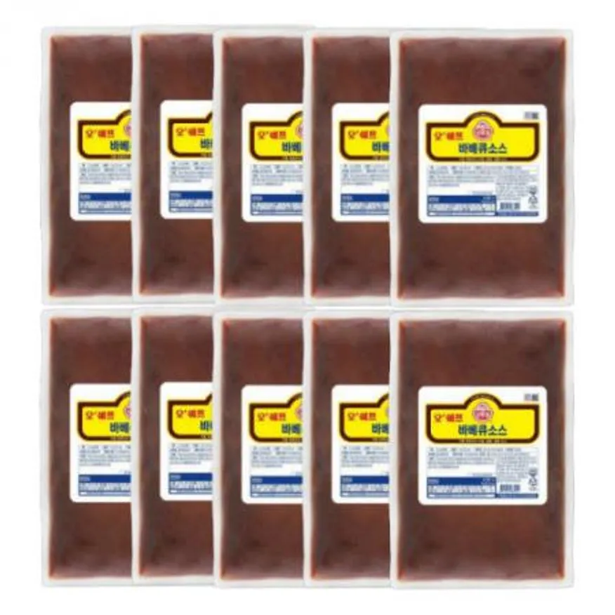 오뚜기 오쉐프 바베큐소스 1kgx10ea 이미지