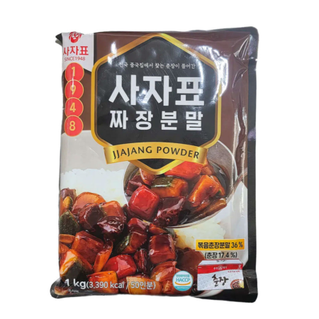 사자표 중찬명가 짜장분말 1kg